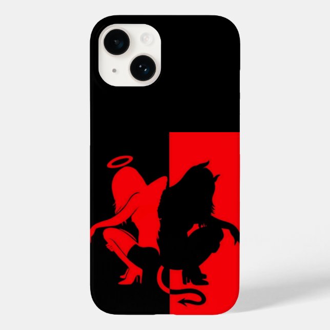 Engel oder Dämon Case-Mate iPhone-Hülle iPhone Hülle (Rückseite)