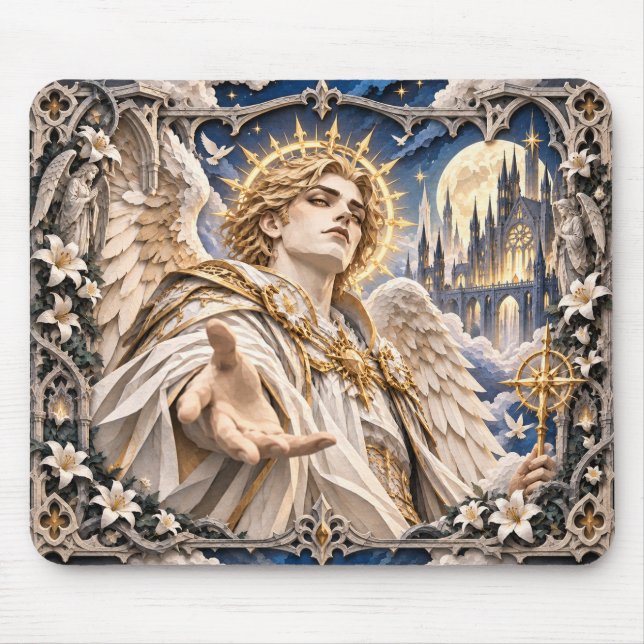 Engel, Paper Cut Monster Mousepad (Vorne)