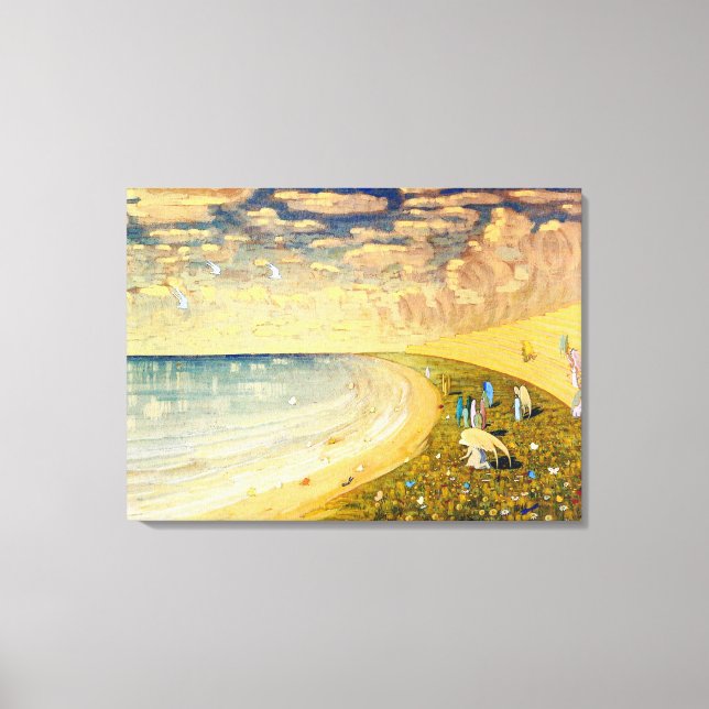 Engel (Paradies) | Mikalojus Ciurlionis | Leinwanddruck (Vorderseite)