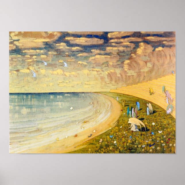 Engel (Paradies) | Mikalojus Ciurlionis | Poster (Vorne)