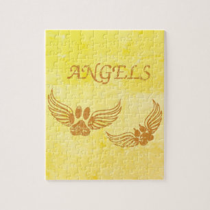 Engel-Pfoten Puzzle