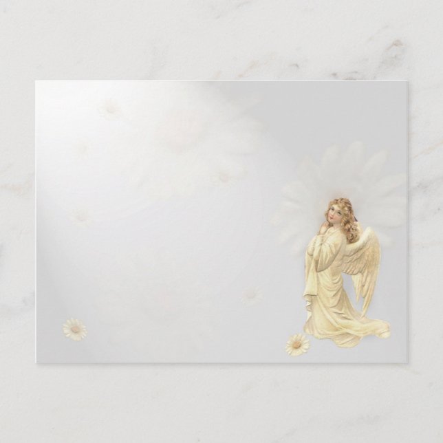 Engel Postkarte (Vorderseite)