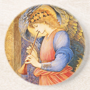 Engel Pre-Raphaelite Weihnachten Untersetzer