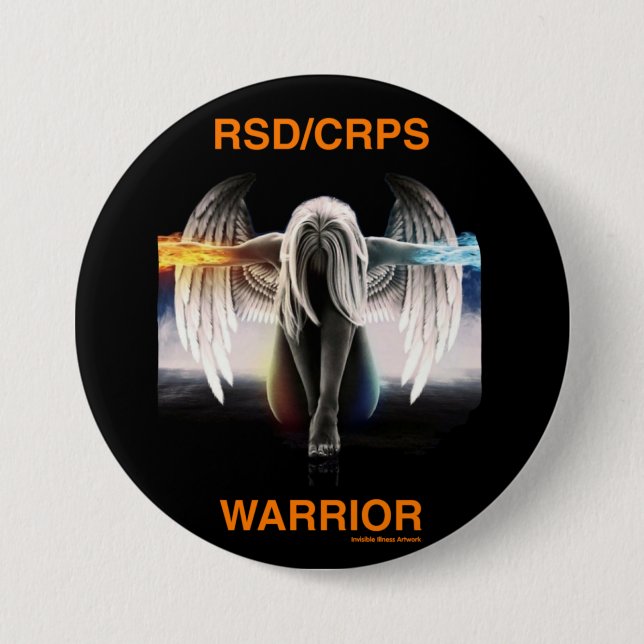 Engel...RSD/CRPS Button (Vorderseite)