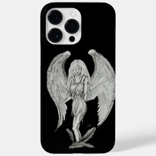 Engel - Schwarz-Weiß-Design Case-Mate iPhone 14 Pro Max Hülle