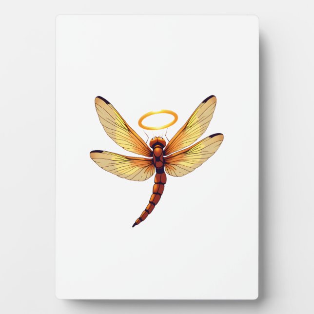 Engel-Schwebfliege Fotoplatte (Vorderseite)