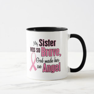 Engel SCHWESTER Brustkrebs-T - Shirts u. Kleid Tasse