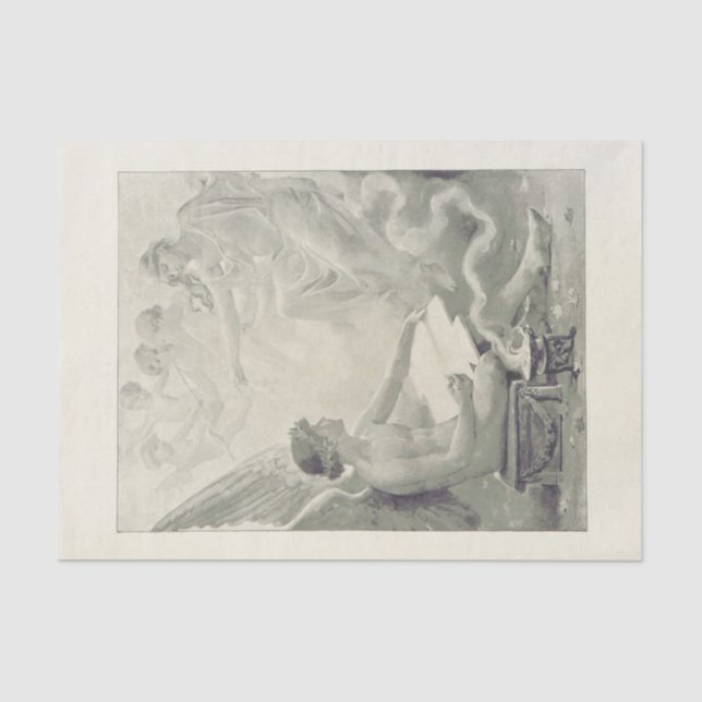 Engel Seidenpapier (Vorderseite)