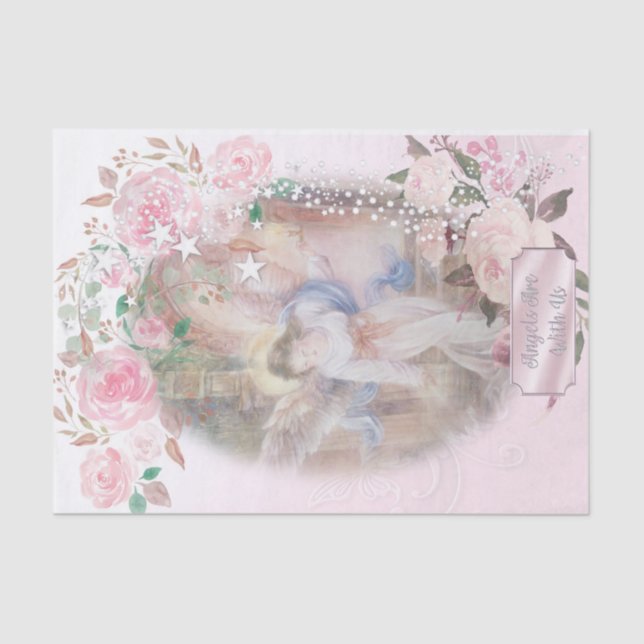 Engel sind bei uns seidenpapier (Vorderseite)