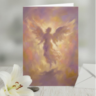 Engel Spirituelle Anteilnahme Und In Gedanken Bei Karte