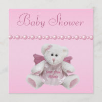 Engel Teddy, Baby Shows & Pearls Baby Shower