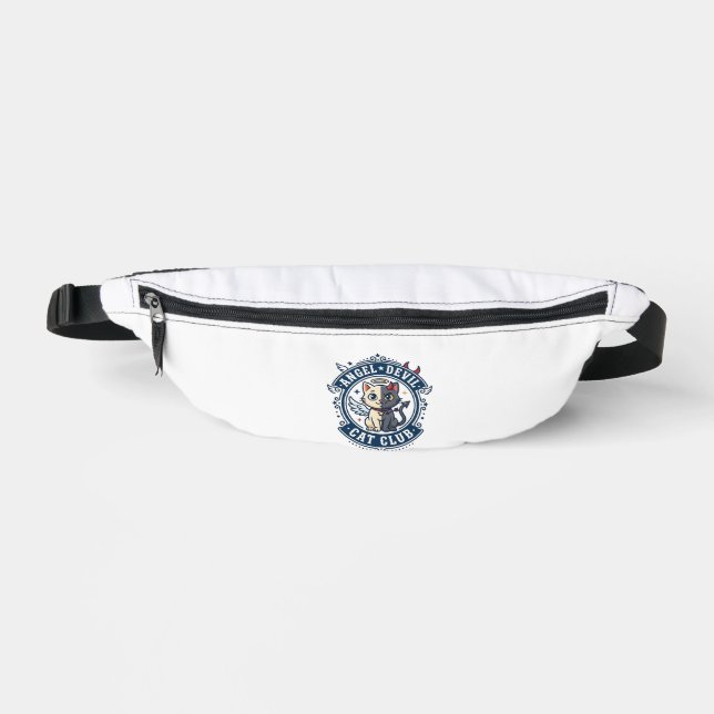 Engel Teufel Katze Katze Mama Geschenkidee - Engel Bauchtasche (Vorderseite)