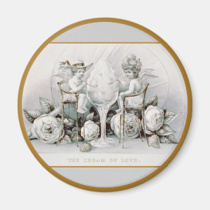 Engel u. Eiscreme - Magnet #2