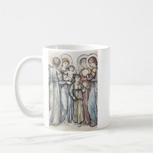 Engel und Kinder von Sir Edward Burne-Jones Kaffeetasse