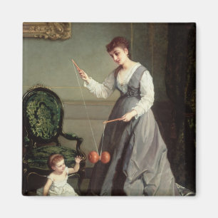 "Engel und Teufel" oder "Spielen von Diabolo Magnet