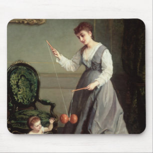 "Engel und Teufel" oder "Spielen von Diabolo Mousepad