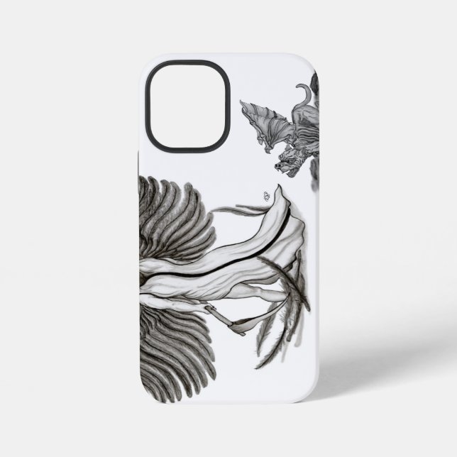 Engel Uriel iPhone Hülle (Rückseite)