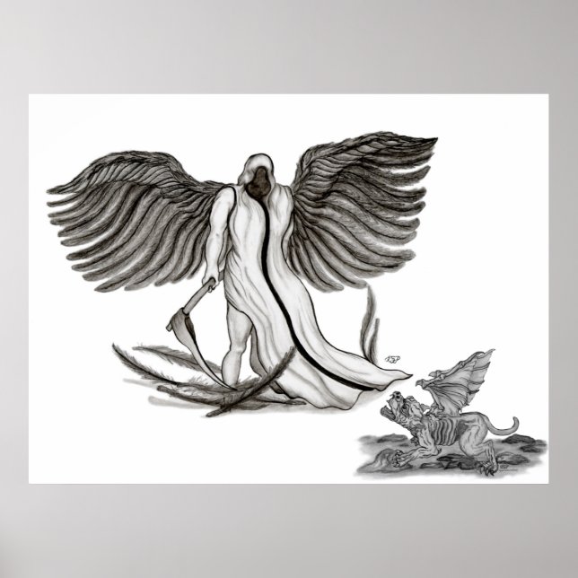 Engel Uriel Poster (Vorne)