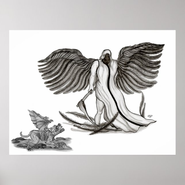 Engel Uriel Poster (Vorne)