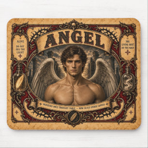 Engel, Vintage-Circus-Monster Mousepad