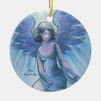 Engel von Anmut Keramikornament