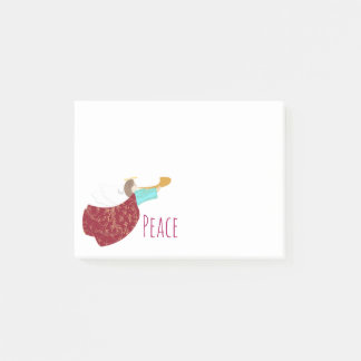 Engel von Posten ir-Anmerkung des Friedens4x3 Post-it Klebezettel