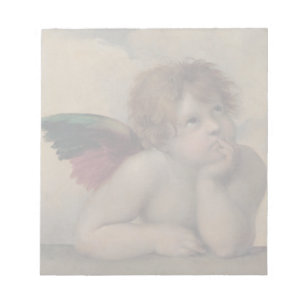 Engel von Sistine Madonna durch RAPHAEL Notizblock
