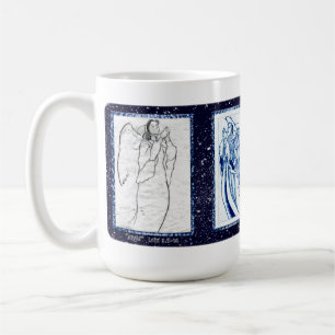 "Engel" Weihnachtskarten-Tasse Kaffeetasse