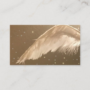 Engel Wing Smokey Fog Misty Business Cards Visitenkarte