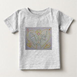 Engel Wort Inspirierende Kundenspezifische Kunst-S Baby T-shirt