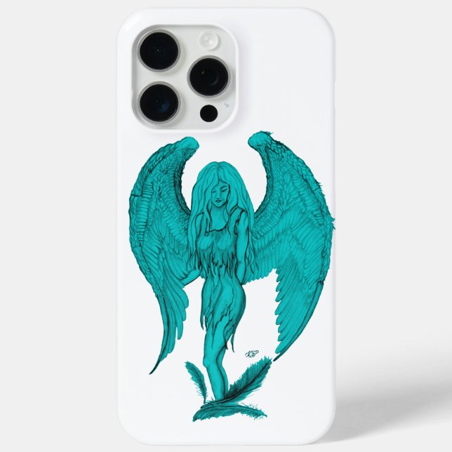 Engel, Zeichnend Stift Case-Mate iPhone Hülle (Rückseite)