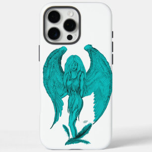 Engel, Zeichnend Stift iPhone 16 Pro Max Hülle