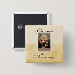 Engel zum 50. Jahrestag der Ordination in Altar Button
