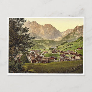 Engelberger Tal und Juchlipass, Berner Oberland, Postkarte