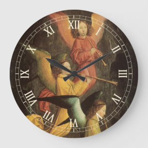 Engelchor von Simon Marmion, Renaissance-Kunst Große Wanduhr