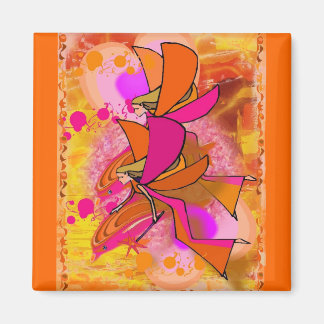 Engeldelfinfunandgiggles1 Magnet