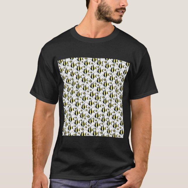 Engelfisch-Spitzenstunde T-Shirt (Vorderseite)