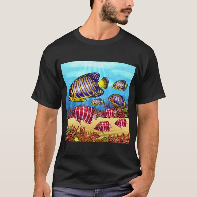Engelfisch T-Shirt (Vorderseite)