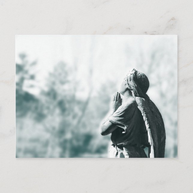 Engelgebet Postkarte (Vorderseite)