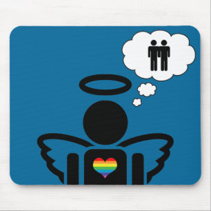 Engelikon. Junge träumt. Mousepad