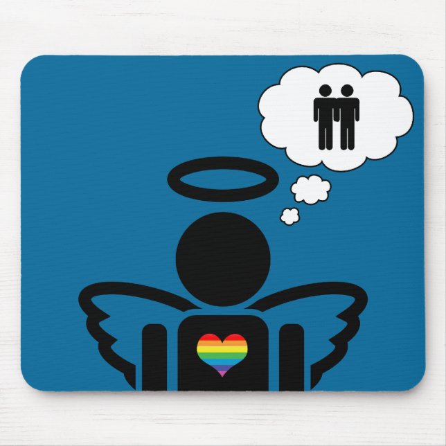Engelikon. Junge träumt. Mousepad (Vorne)