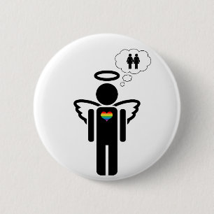 Engelikon. Träume von Mädchen. Button