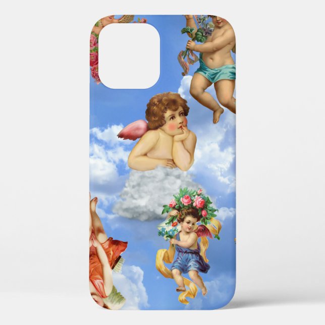 Engelkirschwolken himmlisch viktorianisch Case-Mate iPhone hülle (Rückseite)