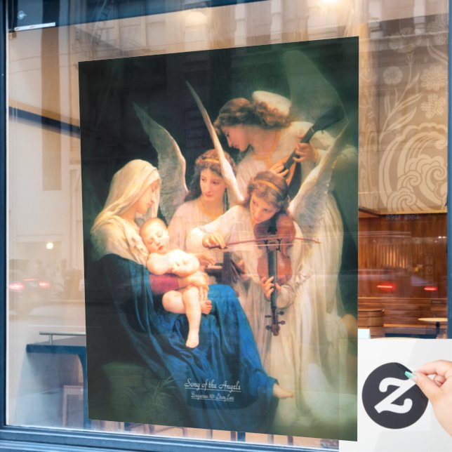 Engellied 1881 fensteraufkleber (Café-Fenster)