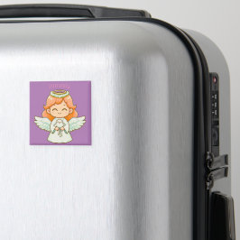 Engelmädchen und Vögel Magnet