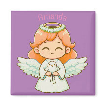 Engelmädchen und Vögel
