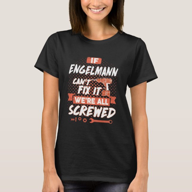 ENGELMANN Shirt, ENGELMANN Witzige Shirts (Vorderseite)