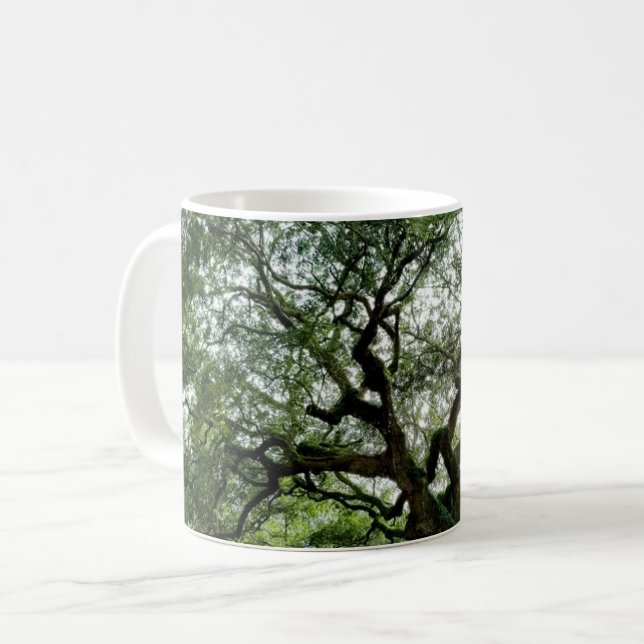 Engels-Eiche, Johns Insel, Sc Kaffeetasse (Vorderseite Links)