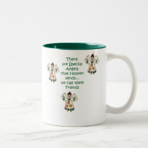 Engels-Freunde Zweifarbige Tasse