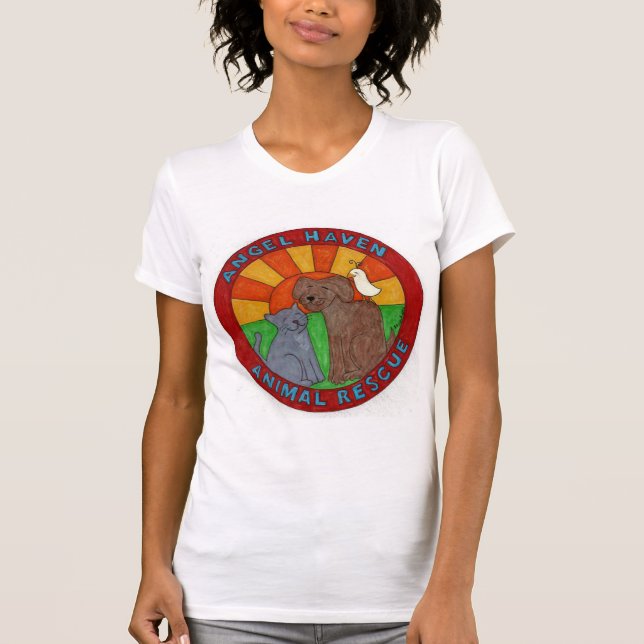 Engels-Hafen-Tierrettung Logo_edited T-Shirt (Vorderseite)
